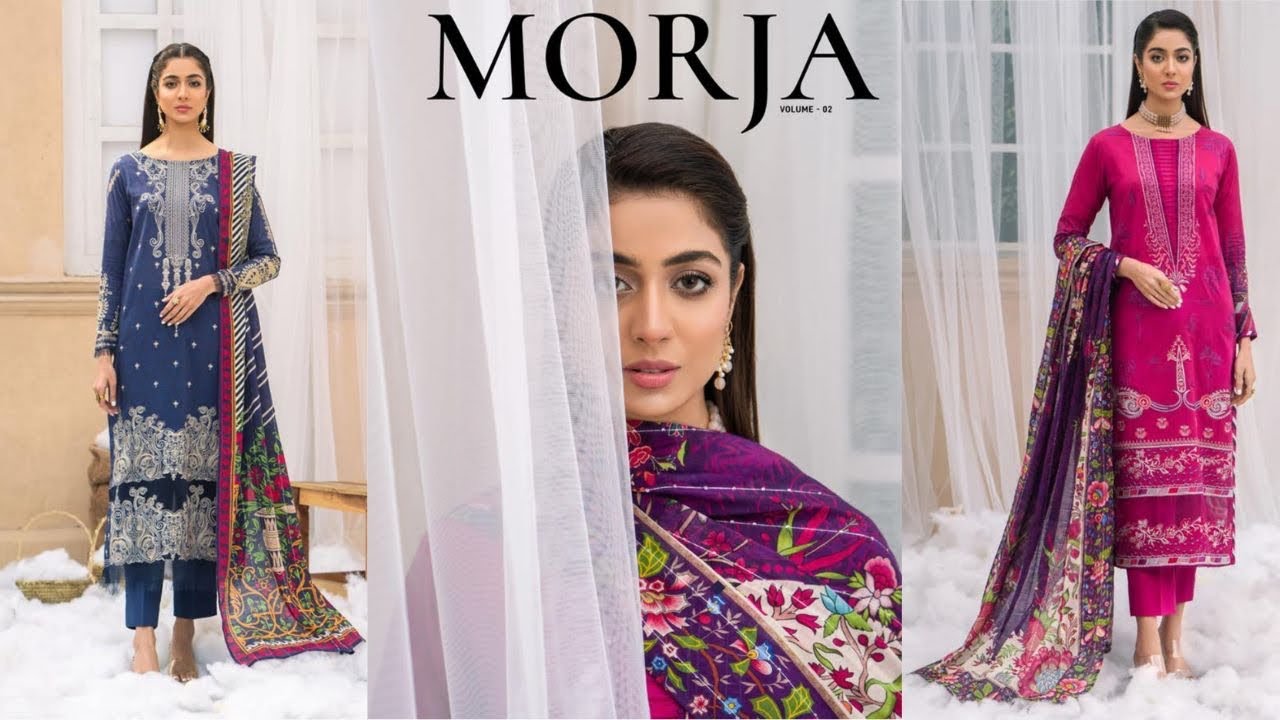 Morja by Gulljee Vol 2 Luxury Cotton Eid Collection 2023 | Morja Vol 2