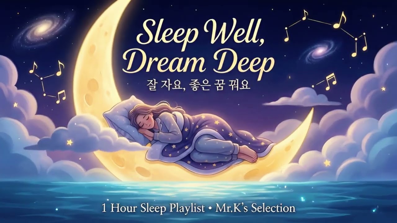 Chill K-Pop & R&B for Sleep/Study ☁️ 1 Hour Relaxing Playlist