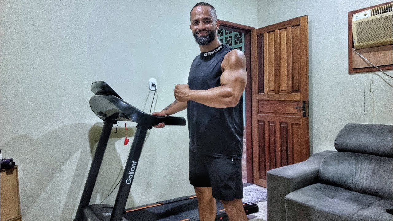 Esteira Gallant 3.0 aguenta treino HIIT? Coloquei na velocidade MAXIMA. VAI TOMANDO