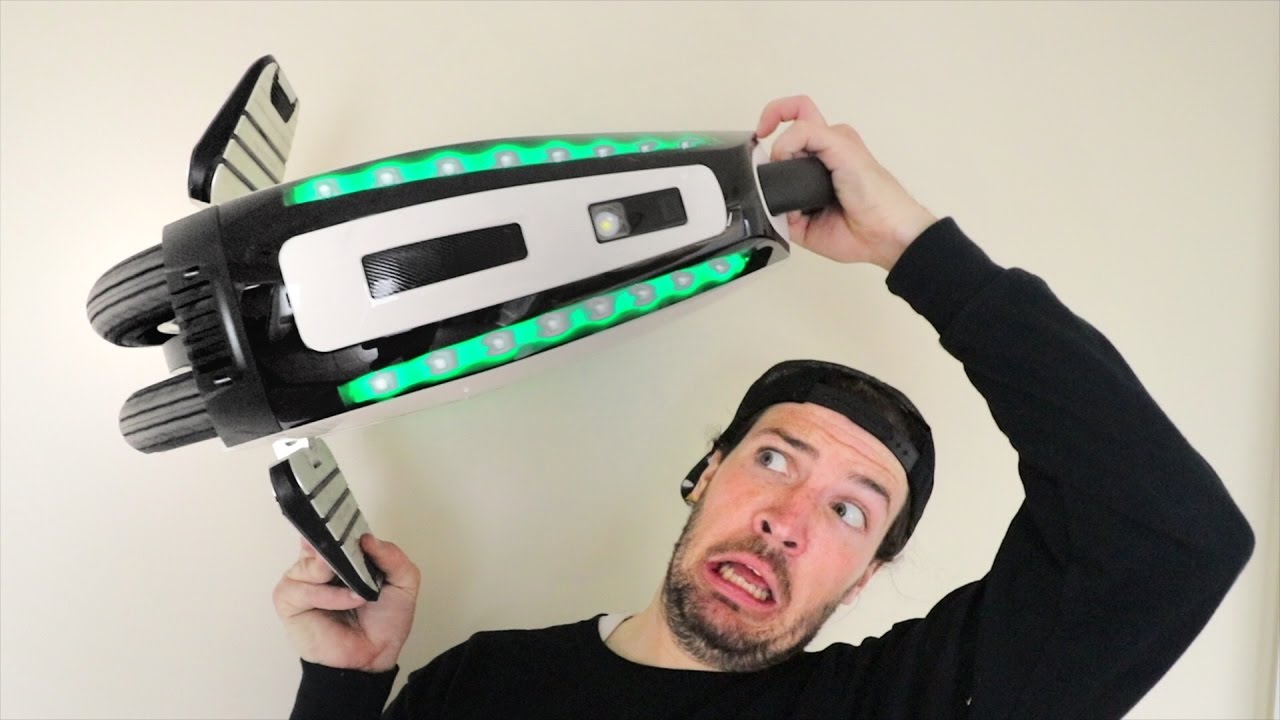WEIRD NEW HOVERBOARD SPINNER?!!