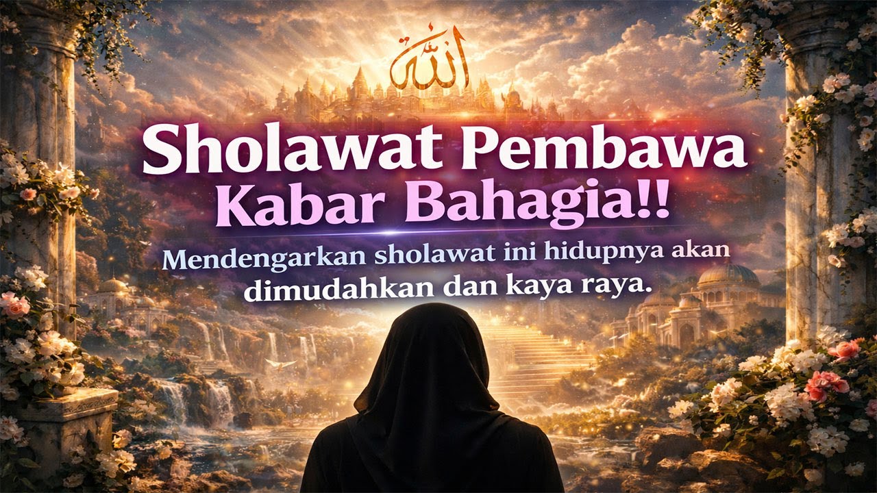 Sholawat ini membuat hati kita tenang dan damai, dengarkan dan resapi dalam hati