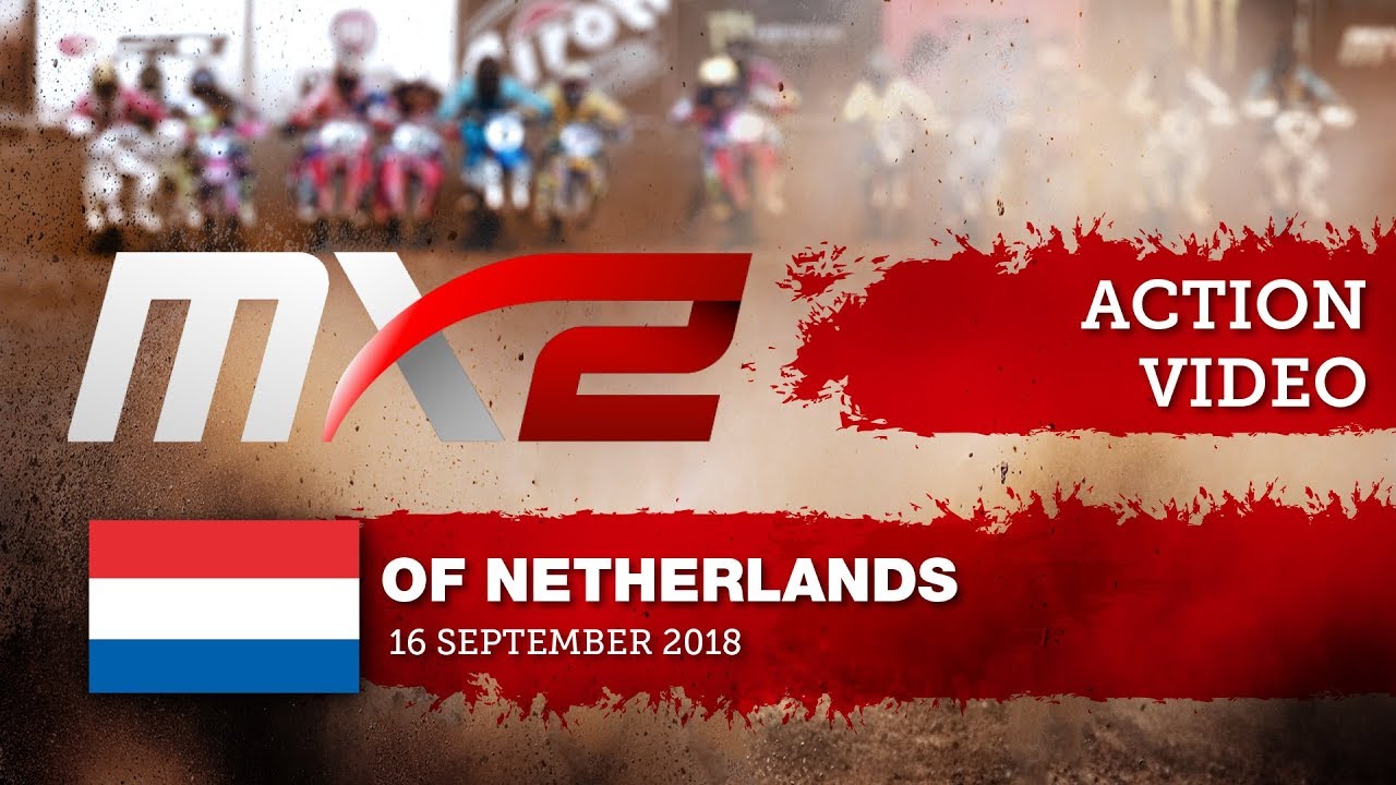 Jorge Prado passes Hunter Lawrence - MXGP of the Netherlands 2018