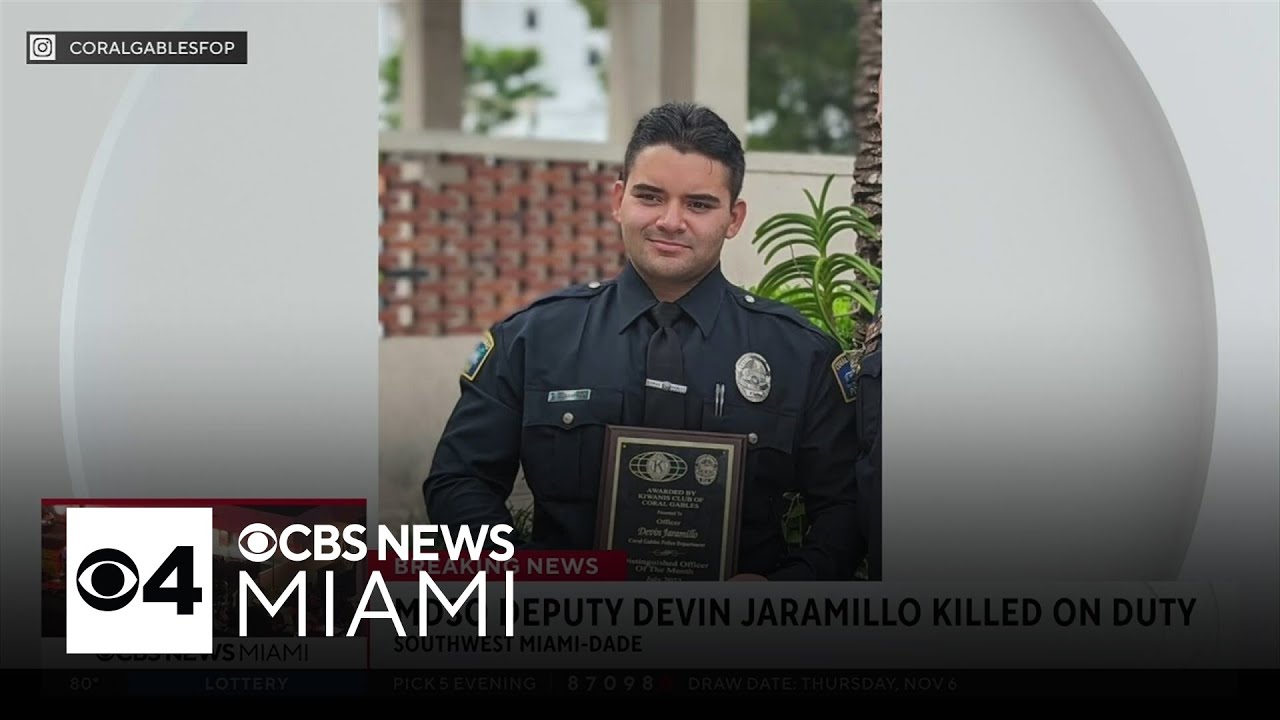 CBS News Miami Special Report: Miami-Dade deputy shot and killed while responding to traffic stop