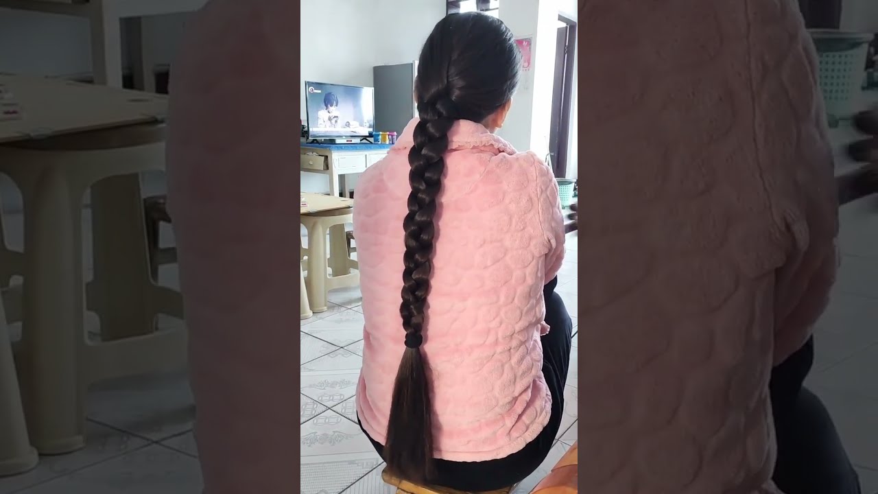 Long thick hair play 14