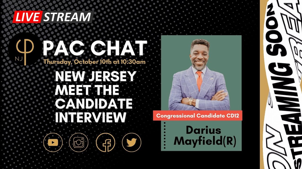 LIVE on The PAC Chat with Darius Mayfield CD12