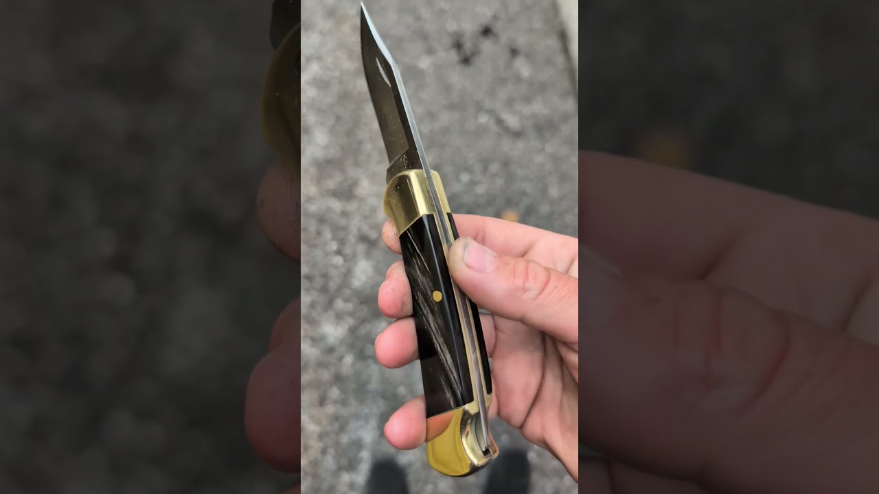 Buck 112 Ranger Buffalo Pocket Knife