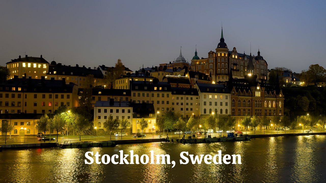 Early Morning Walk in Stockholm | Light Rain Walk (4K) &ndash; The Most Beautiful Scandinavian City