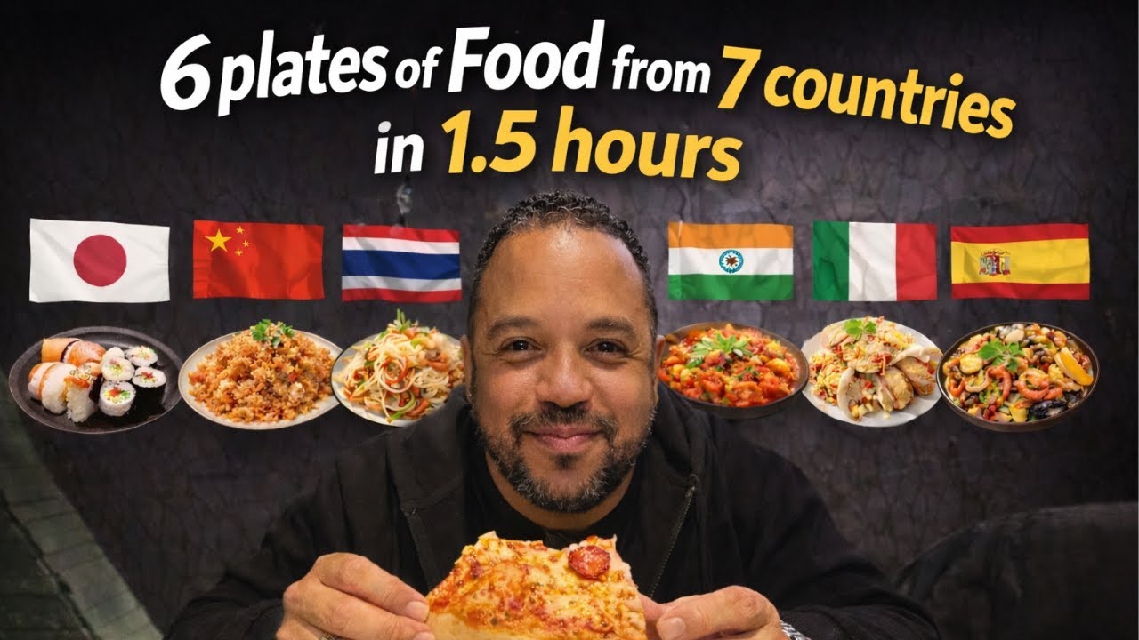 Giving JRC Global Buffet a Second Chance: 7 Countries, 6 Plates, and a Fresh Review!