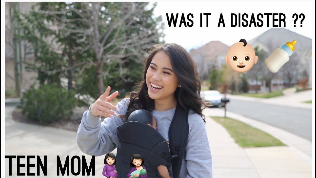 I HAD TO TAKE CARE OF A FAKE BABY | vlog | Hannahbvo