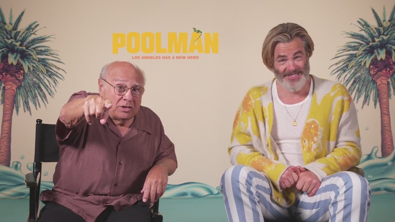 Dean&rsquo;s A-List Interview: Danny DeVito and Chris Pine on 'Poolman'