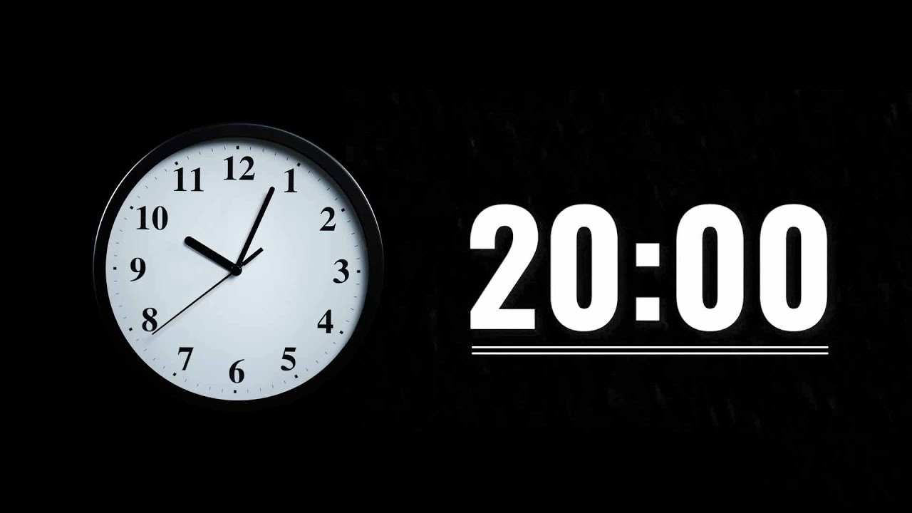 20 Minutes Timer : Simple Timer With Music #countdown #timer #20minutes