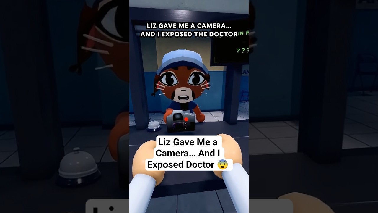 Liz Gave Me a Camera&hellip; And I Exposed The Doctor 😨 Animal Hospital Roblox #animalhospital #roblox