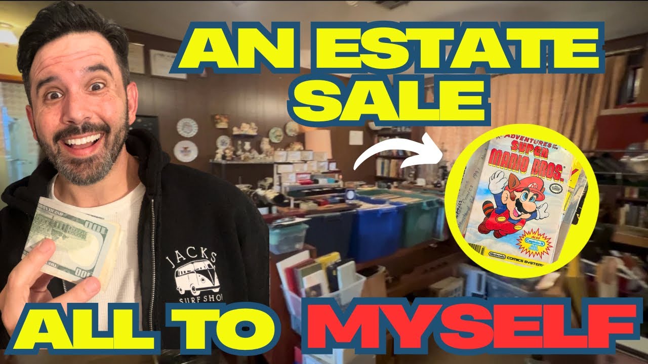 First come first serve! Comics and Collectibles at an Estate Sale