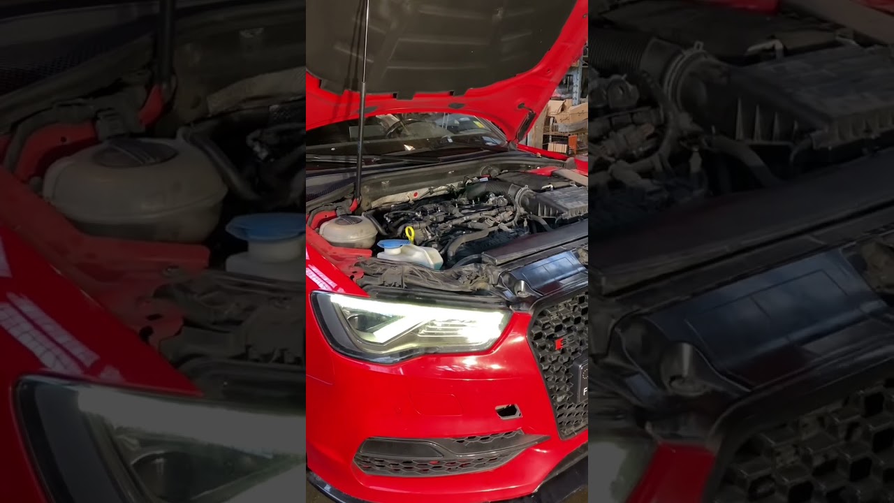 &Ccedil;A CLAQUE 😱 #bielles #panne #hs #probleme #audi #mecanique #casse #garage #diagnostique #s3 #rs3