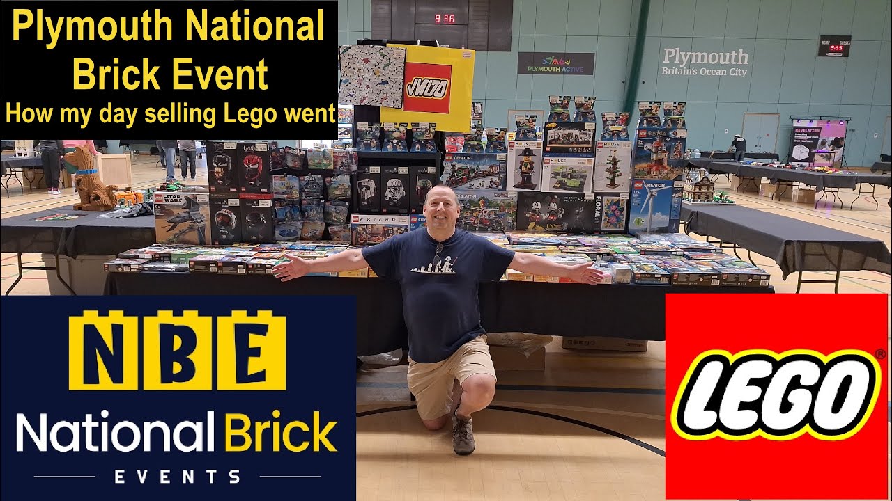 My first National Brick Event in Plymouth - Selling my Lego sets