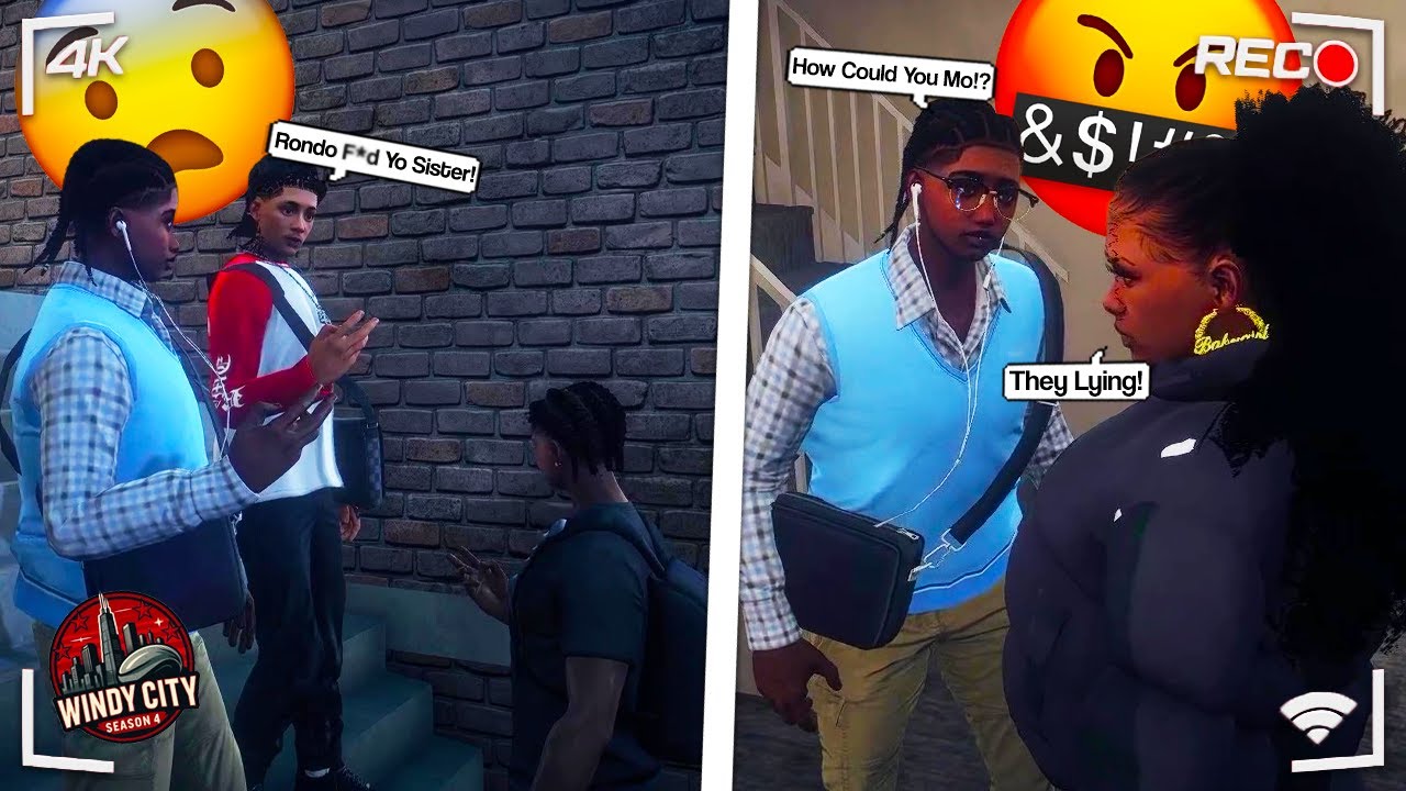 I Just Found Out My Sister Is Smashing the ENTIRE Hood…😳💀*Funny* Paxton In Windy City RP Ep.4