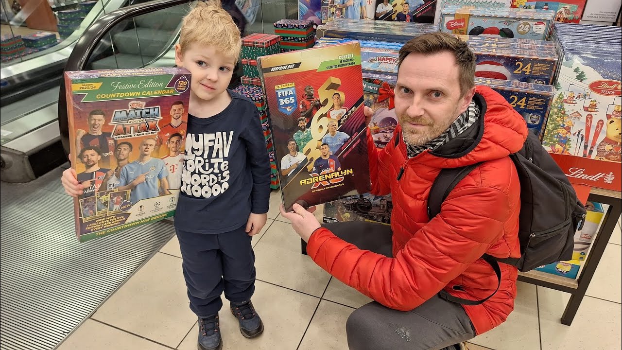 IDZIEMY NA ZAKUPY SZUKAMY NOWOŚCI OD PANINI I TOPPSA KALĘDARZE ADWĘTOWE+ UNBOXING JAKIE TRAFY?