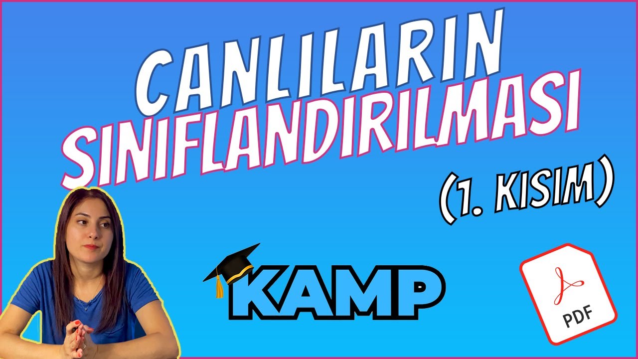 CANLILARIN SINIFLANDIRILMASI (1. KISIM) FULL TEKRAR TYT 2025