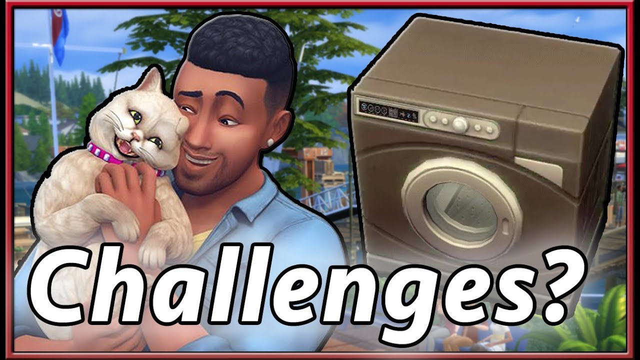 The Sims Info/Thoughts: Washer Preview, Cats & Dogs Challenges?