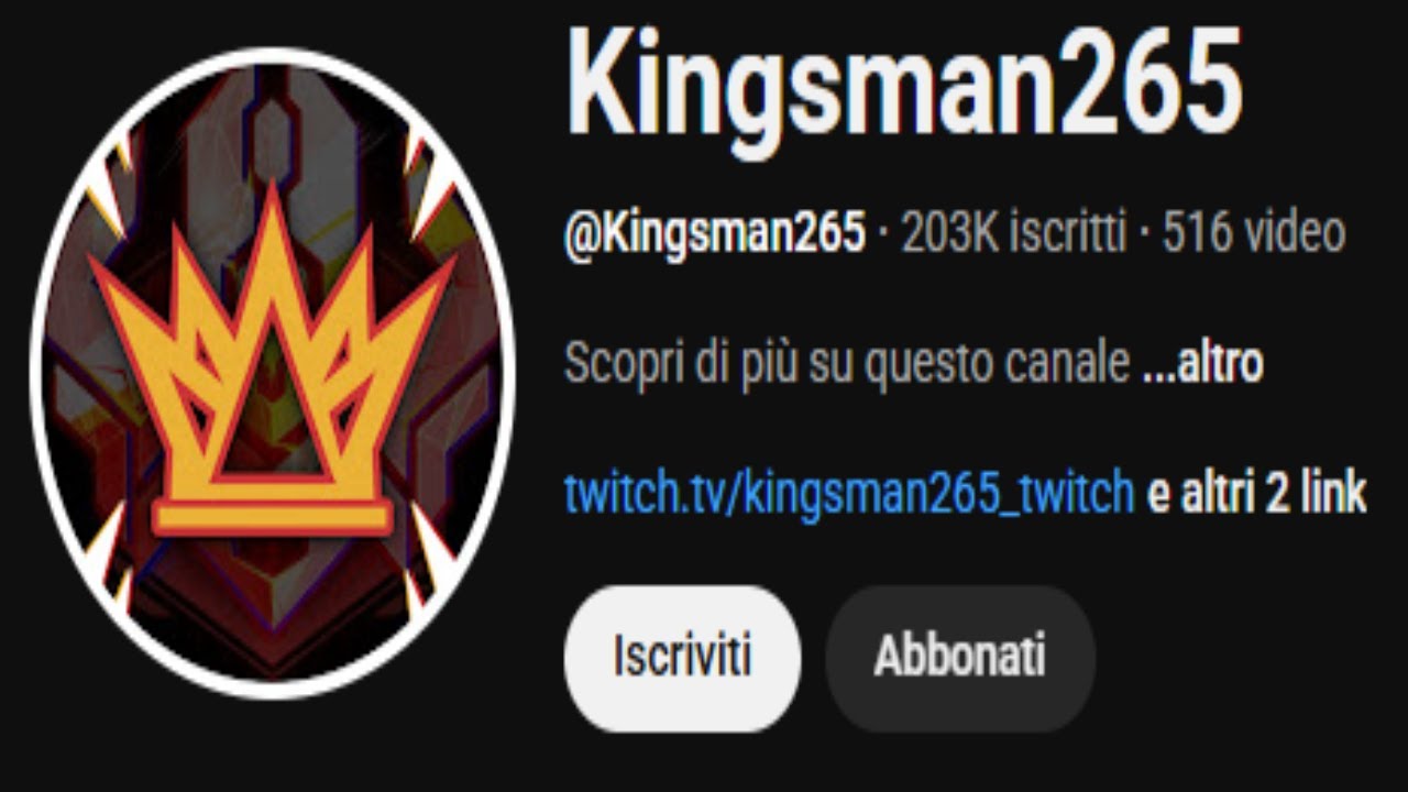 Lieto fine per questo Streamer