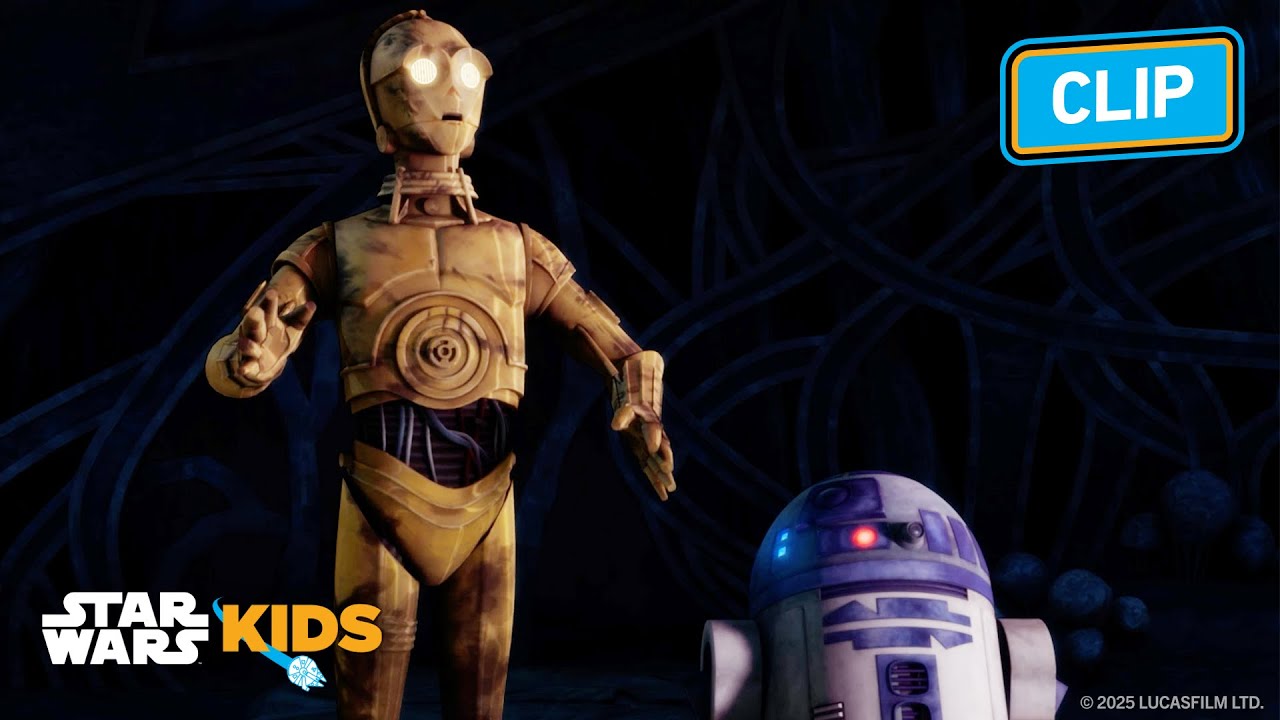 C-3PO and R2-D2 Master a Magical Riddle to Get Home✨🌟 | Star Wars: The Clone Wars | @StarWarsKids