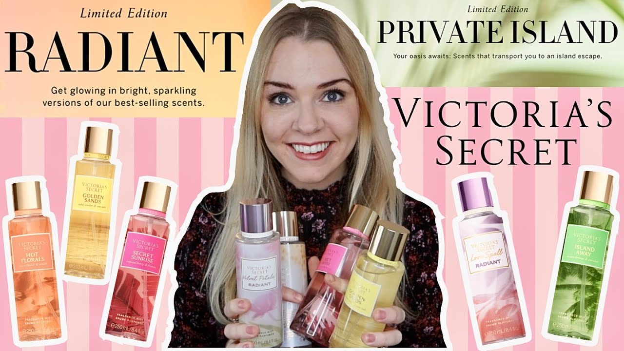 NEW VICTORIA'S SECRET BODY MISTS RADIANT & PRIVATE ISLAND REVIEW | Soki London