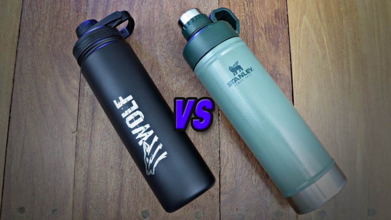 WOLF vs STANLEY Comparativo de Garrafas Térmicas