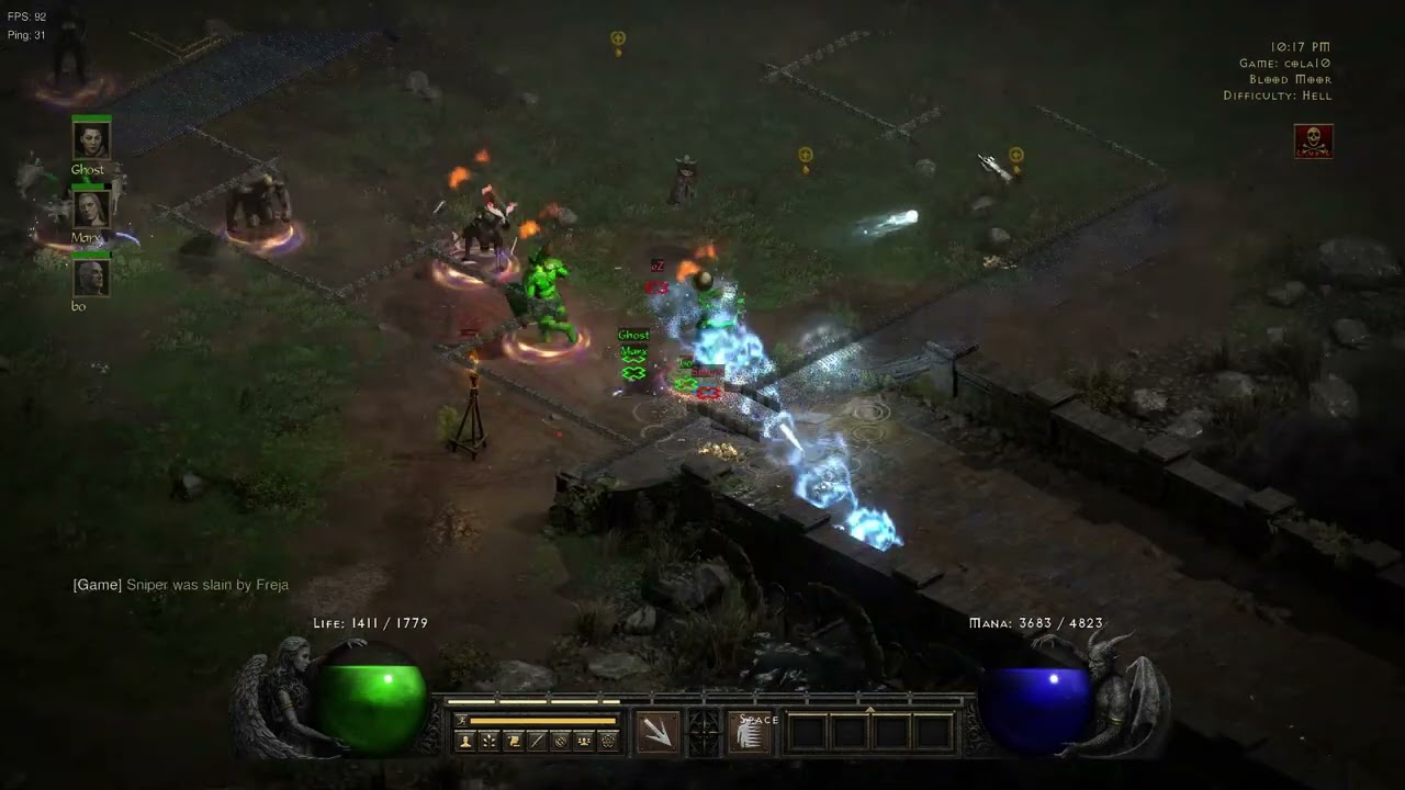 D2R PvP - ES Blizz vs FPK team