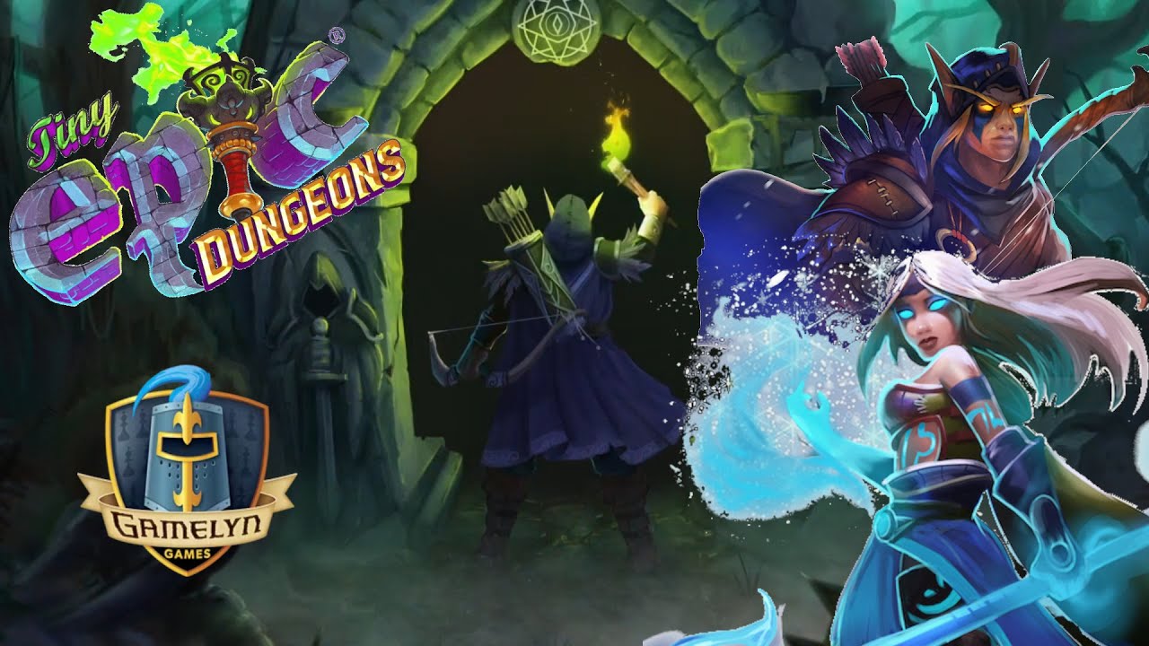 Tiny Epic Dungeons playthrough with Ethairna and Wyn Keleas