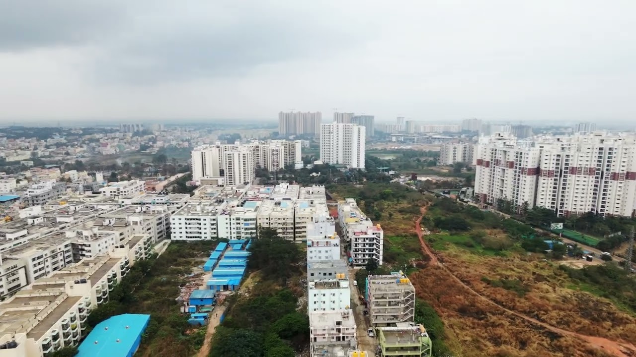 Electronic City Bangalore (560100)CinematicStunning Drone View | DJI