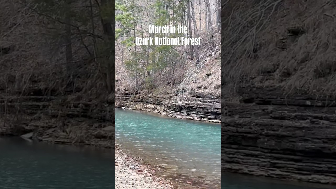 March in Ozark National Forest  