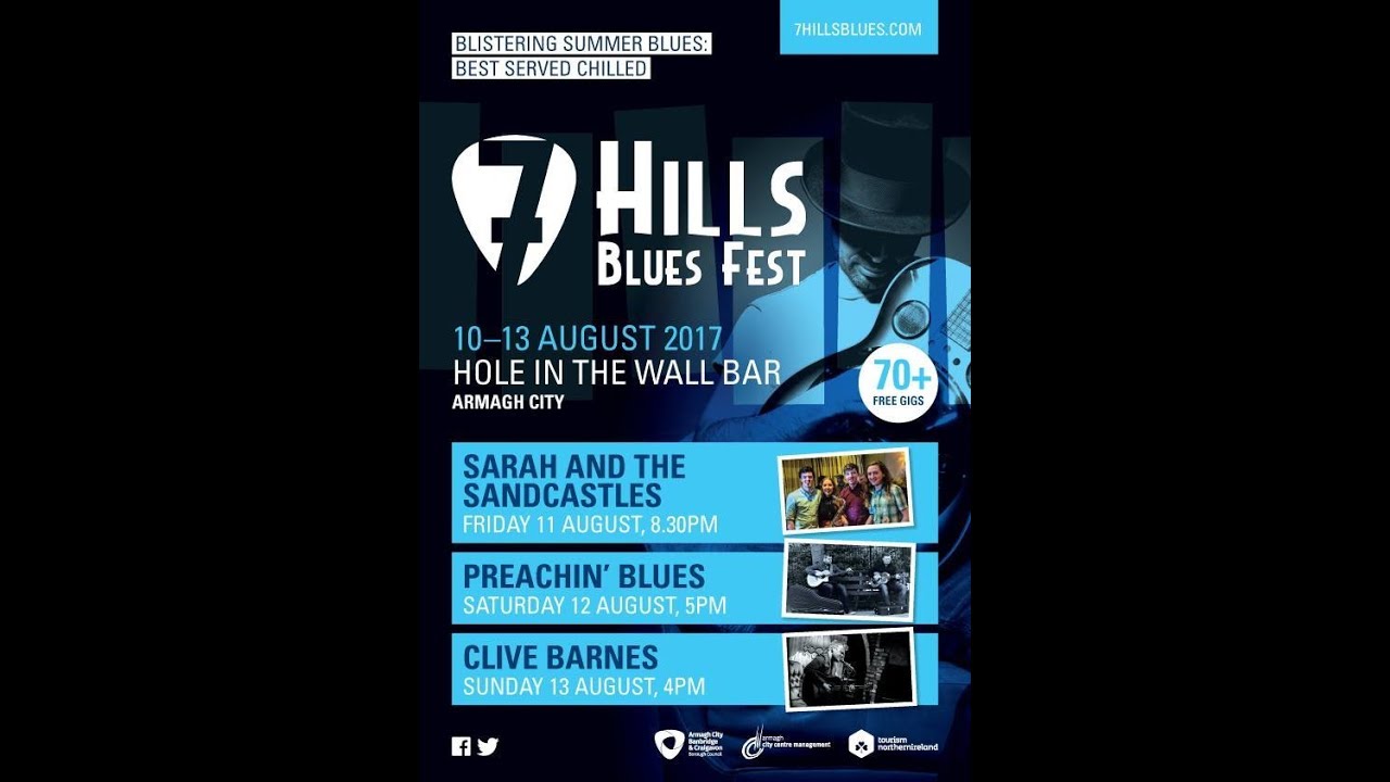 Sarah And The Sandcastles The Hole In The Wall Bar, Armagh (7 Hills Blues Festival 2017)