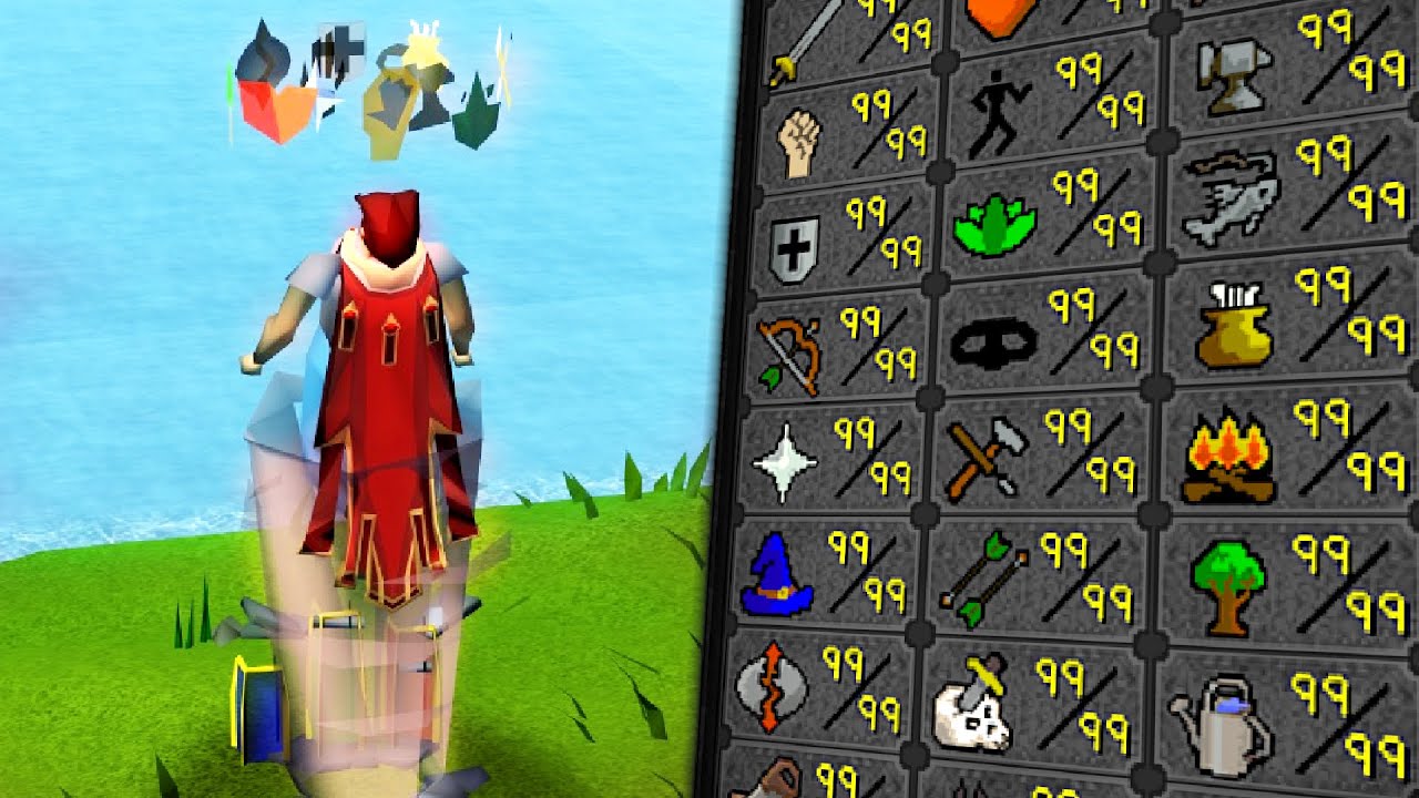 I Finally Achieved my Childhood Dream - Maxed on Oldschool Runescape