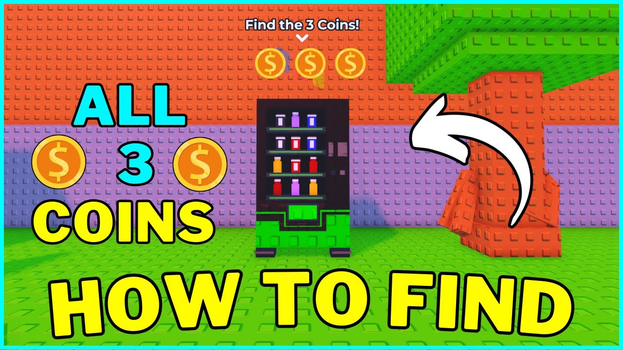 How To Find The 3 Coins in Find The Brainrot | All 3 Coins Locations | Roblox