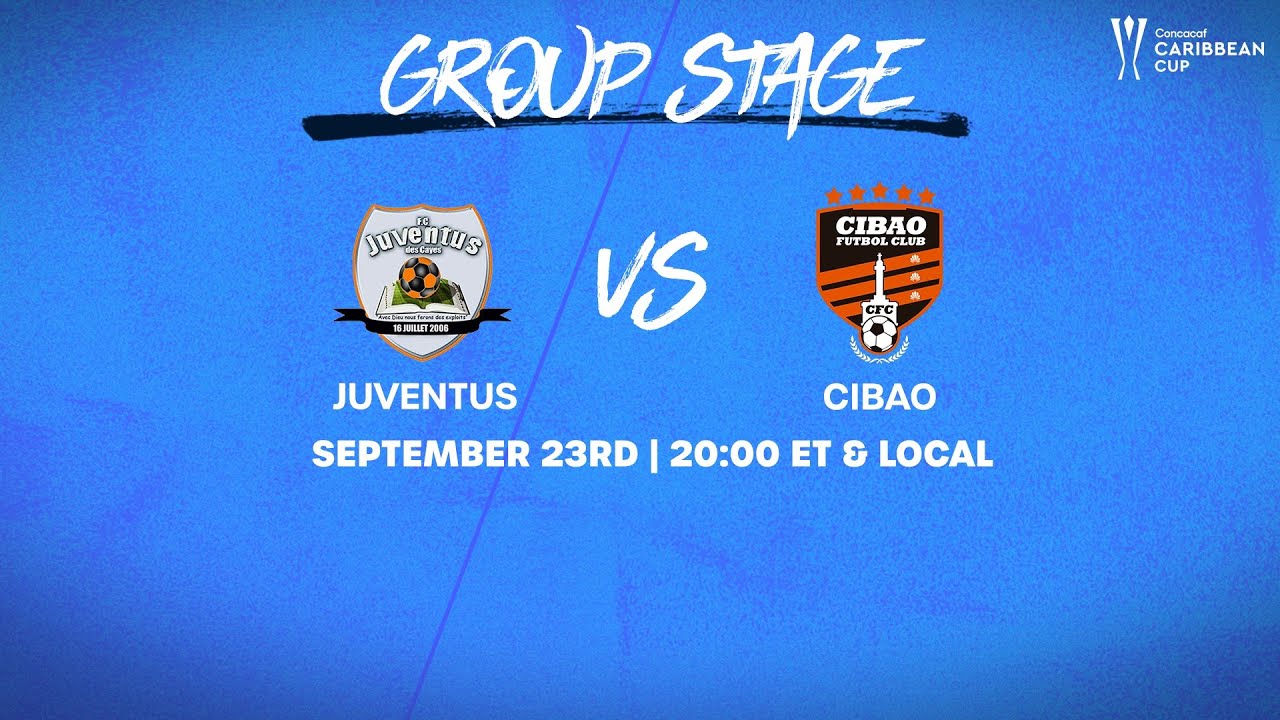 Juventus vs Cibao FC | 2025 Concacaf Caribbean Cup