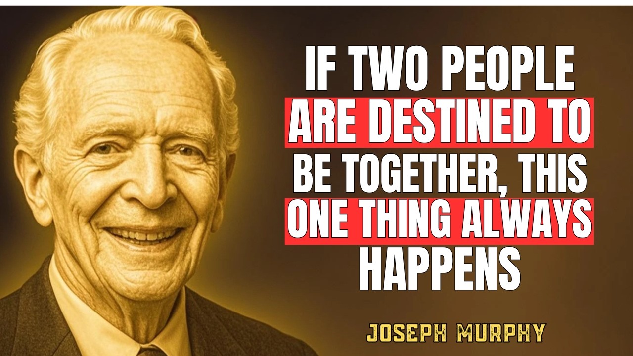 Joseph Murphy: The One Sign Two People Are Destined to Be Together.