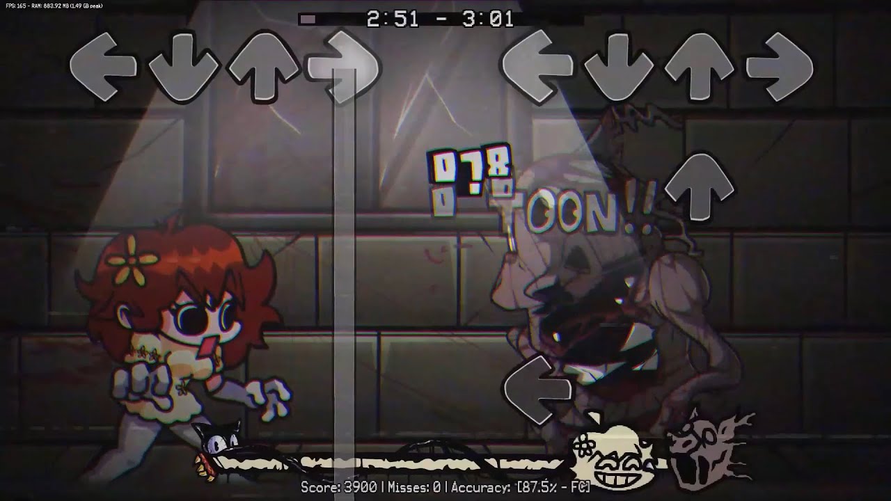 Friday Night Funkin': Vs. Cartoon Cat V2 - Ghoink