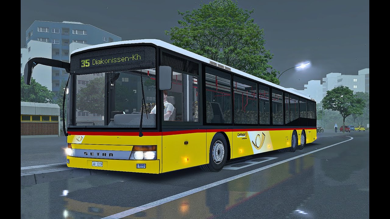 OMSI 2 - SETRA S319 NF Euro 3 - Rheinhausen - Line 35