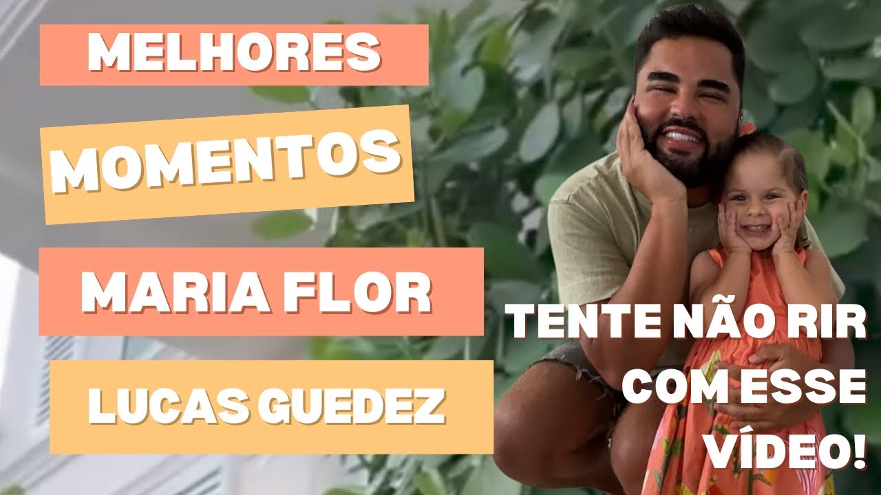 VEJA AGORA! MOMENTOS DE MUITA FOFURA COM A MARIA FLOR E LUCAS GUEDEZ 