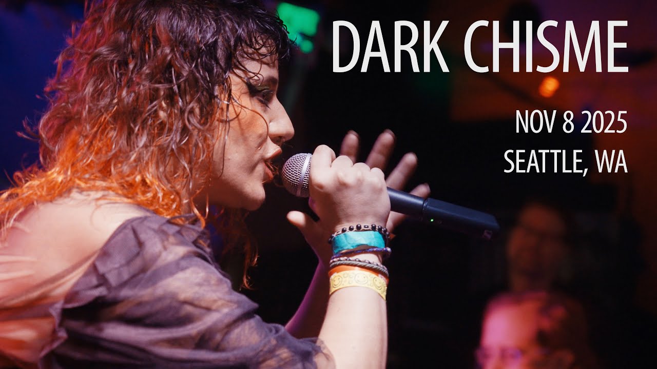 DARK CHISME at The Funhouse, Nov 8 2025, Seattle, WA | FULL SET | 4K | RAW Underground LIVE