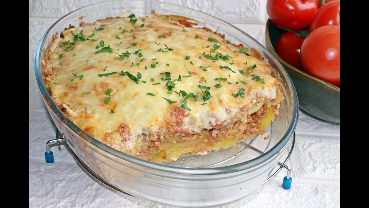 ZAPIEKANKA ZIEMNIACZANA Z MIĘSEM MIELONYM #zapiekanka #food #dinner #obiad
