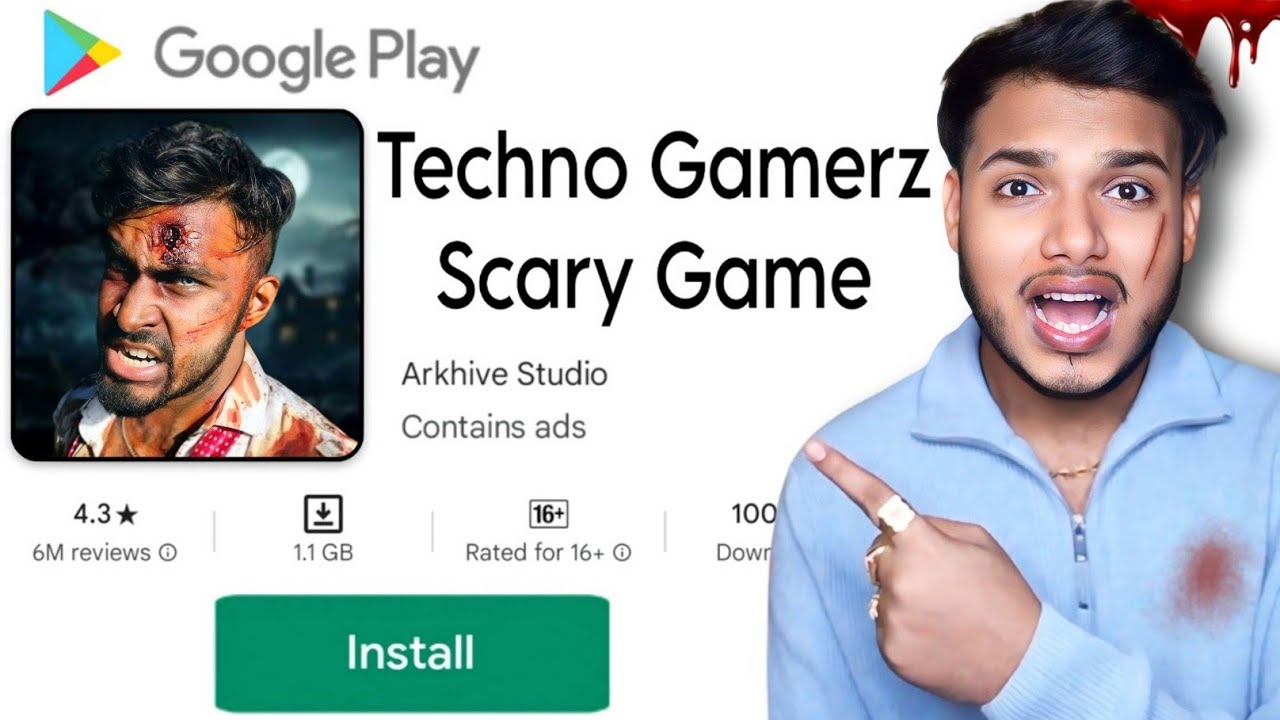 I Played Most Scary Indian Youtuber Games 💀 @TechnoGamerzOfficial