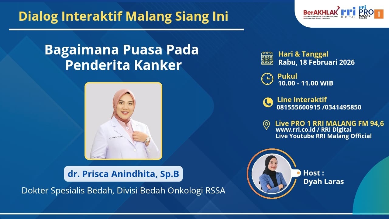 Malang Siang Ini - Bagaimana Puasa Pada Penderita Kanker