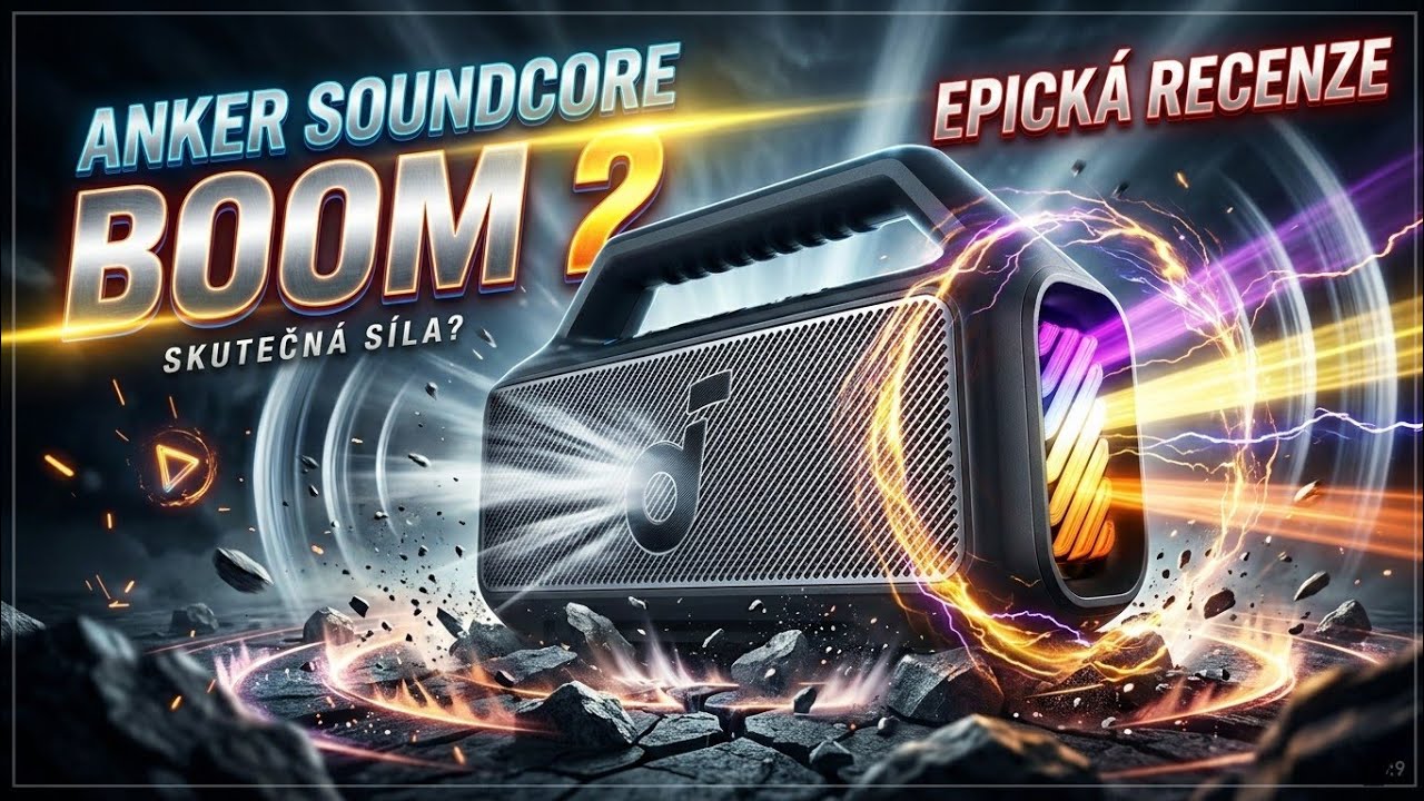 POVEDENÝ PÁRTY REPRÁK ZA VÝBORNOU CENU - ANKER SOUNDCORE BOOM 2 - RECENZE 🔥🔊 PÁRTY ZAČÍNÁ 