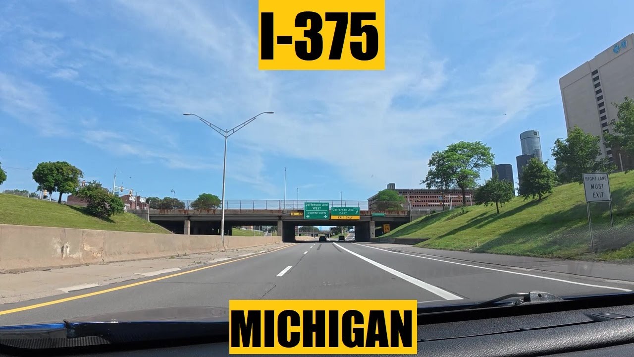 Driving with Scottman895: I-375 | MICHIGAN
