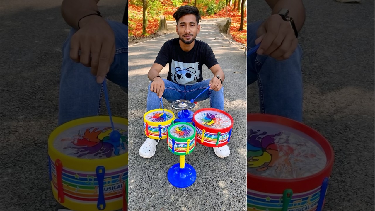 Toys Jazz Drum Set Unboxing & Fitting #drumset