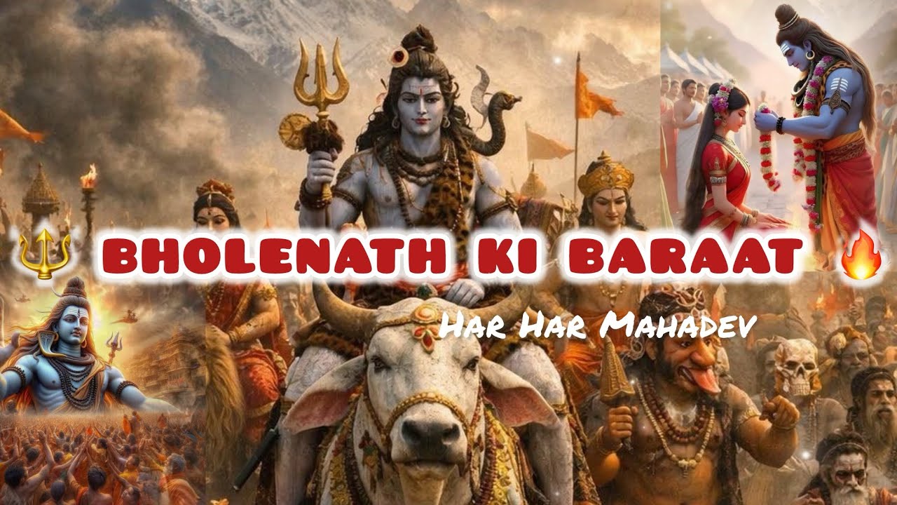 🎶 Bhole Ki Baraat | Energetic Shiv Bhajan | Sawan & Shivratri Special Mahadev Special Song