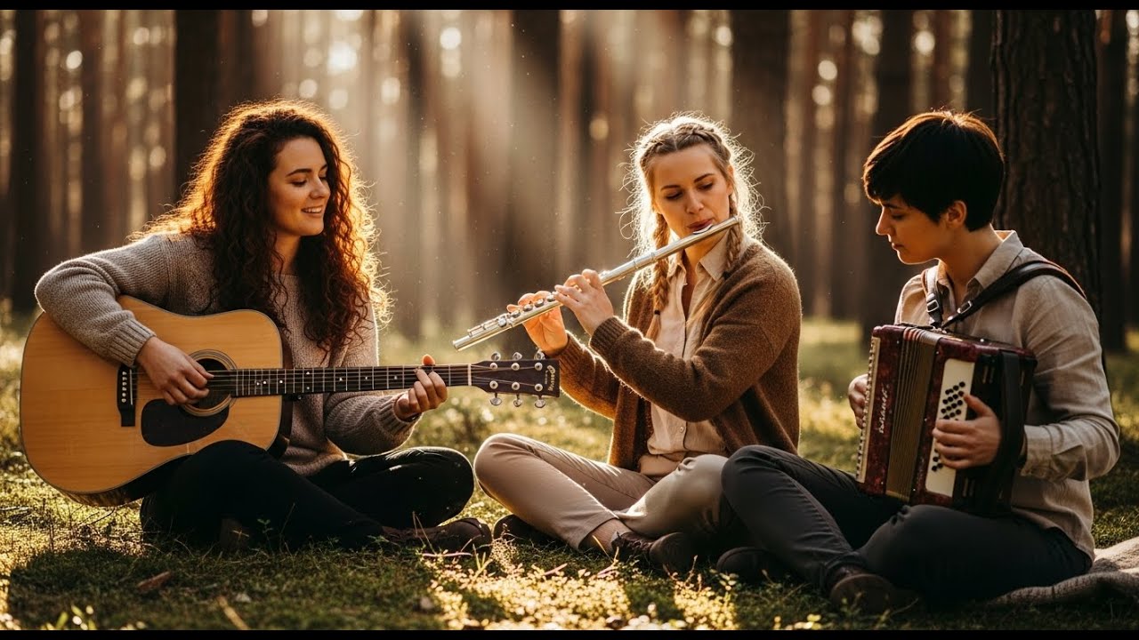 Flamenco Instrumental Music for Relaxation — Guitar, Accordion & Flute