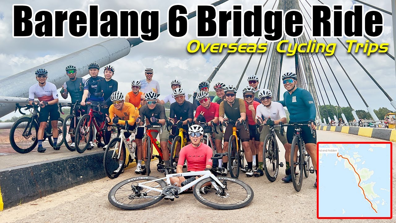 110km Indonesia Batam Barelang 6 Bridges Ride - Overseas Cycling Trips