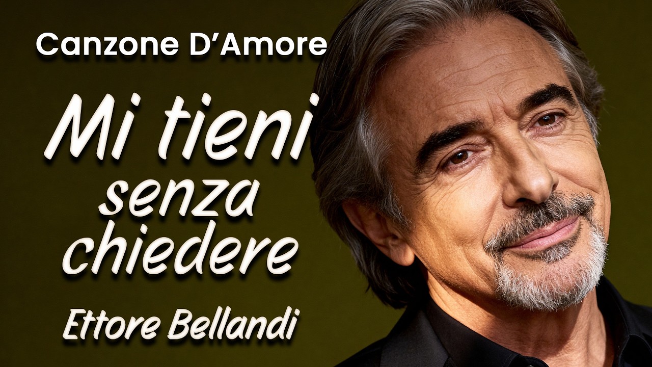 🥀 Una canzone che sostiene senza spiegare – 🎵 “Mi Tieni Quando Non So” – Ettore Bellandi